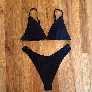 Ripcurl bikini set — black